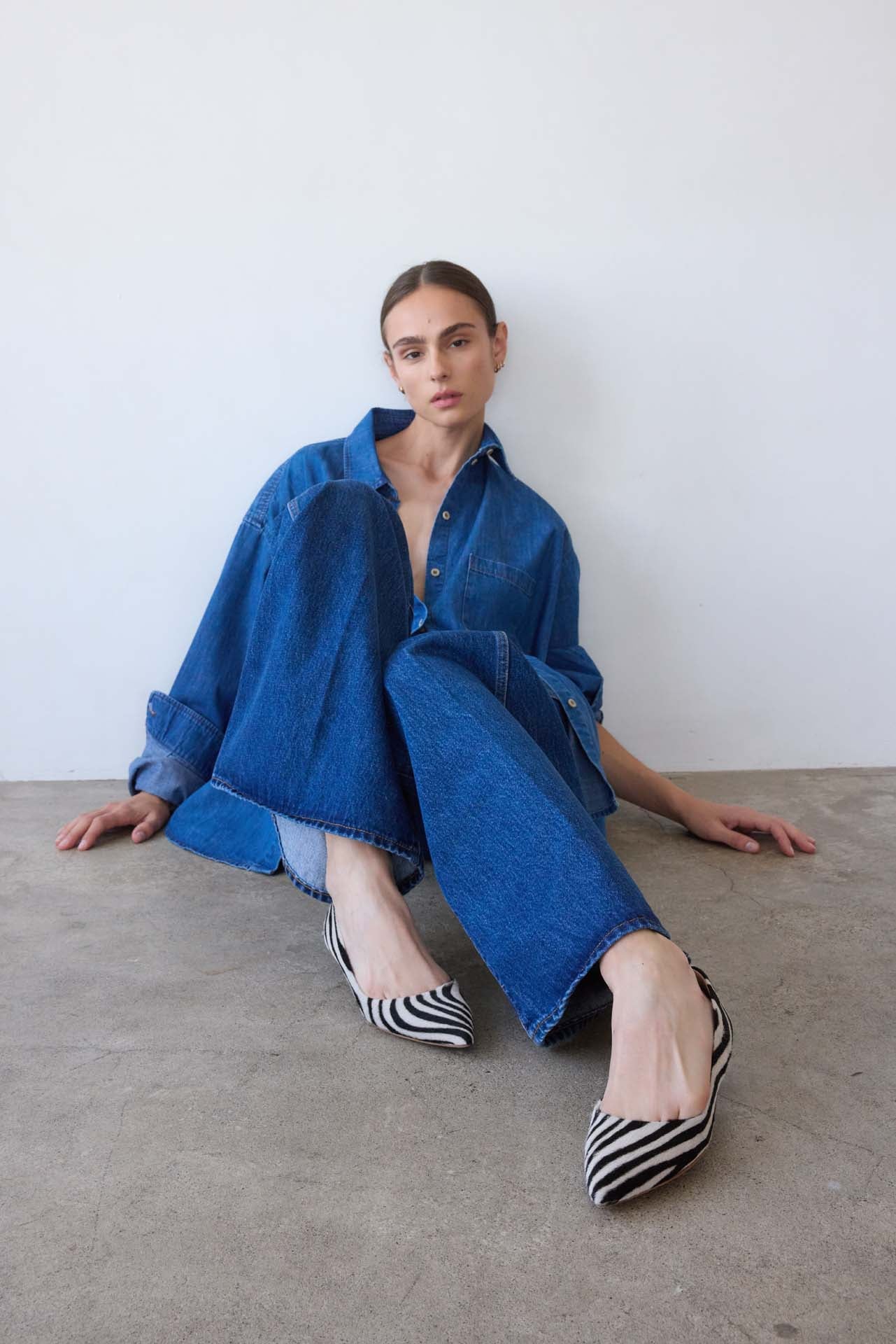 The Elephant Bell in Farrah Indigo