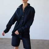 The Essential Shirt in Vintage Black