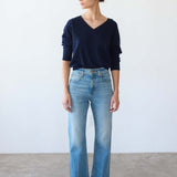 The V Fave Cashmere Sweater in Navy