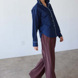 The Lounge Pant in Burgundy