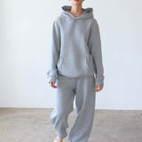 The Pullover Hoodie in Heather Grey