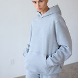 The Pullover Hoodie in Heather Grey