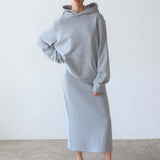 The Pullover Hoodie in Heather Grey