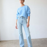 The Daily Sweatshirt in Baby Blue