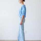 The Daily Sweatshirt in Baby Blue