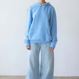 The Pullover Hoodie in Baby Blue