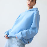 The Pullover Hoodie in Baby Blue