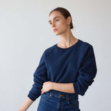 The Daily Sweatshirt in Navy