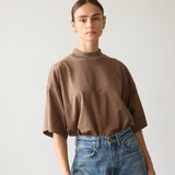 The Pitch Tee in Taupe