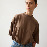 The Pitch Tee in Taupe