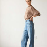 The Fan Jean in Borrego Indigo