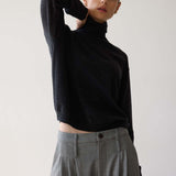 The Primm Sweater in Charcoal