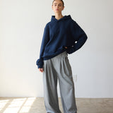 The Pullover Hoodie in Navy