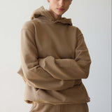 The Pullover Hoodie in Camel