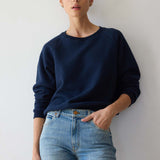 The Daily Sweatshirt in Navy