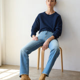 The Lennon Boot in Camel Suede