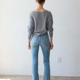 The Slim Stovepipe Jean in Spring Indigo