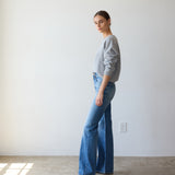 The Daily Sweatshirt in Heather Grey