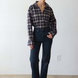 The Crease Jean in Washed Grey