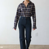 The Crease Jean in Washed Grey