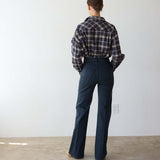 The Weekend Shirt in Charcoal Plaid