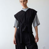 The Triple Pleat Pant in Black