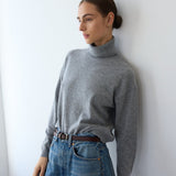The Primm Sweater in Light Heather