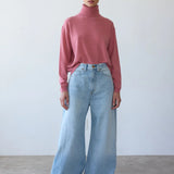 The Baggy Jean in Ice Indigo
