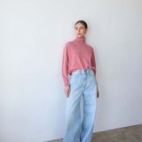 The Baggy Jean in Ice Indigo