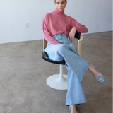 The Baggy Jean in Ice Indigo