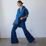 The Elephant Bell in Farrah Indigo