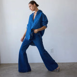 The Elephant Bell in Farrah Indigo