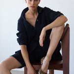 The Essential Shirt in Vintage Black