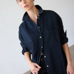The Essential Shirt in Vintage Black