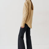 The Crease Jean in Washed Black
