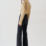 The Crease Jean in Washed Black
