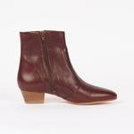 Beatnik Boot in Oxblood Side View 2