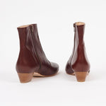 Beatnik Boot in Oxblood Back View