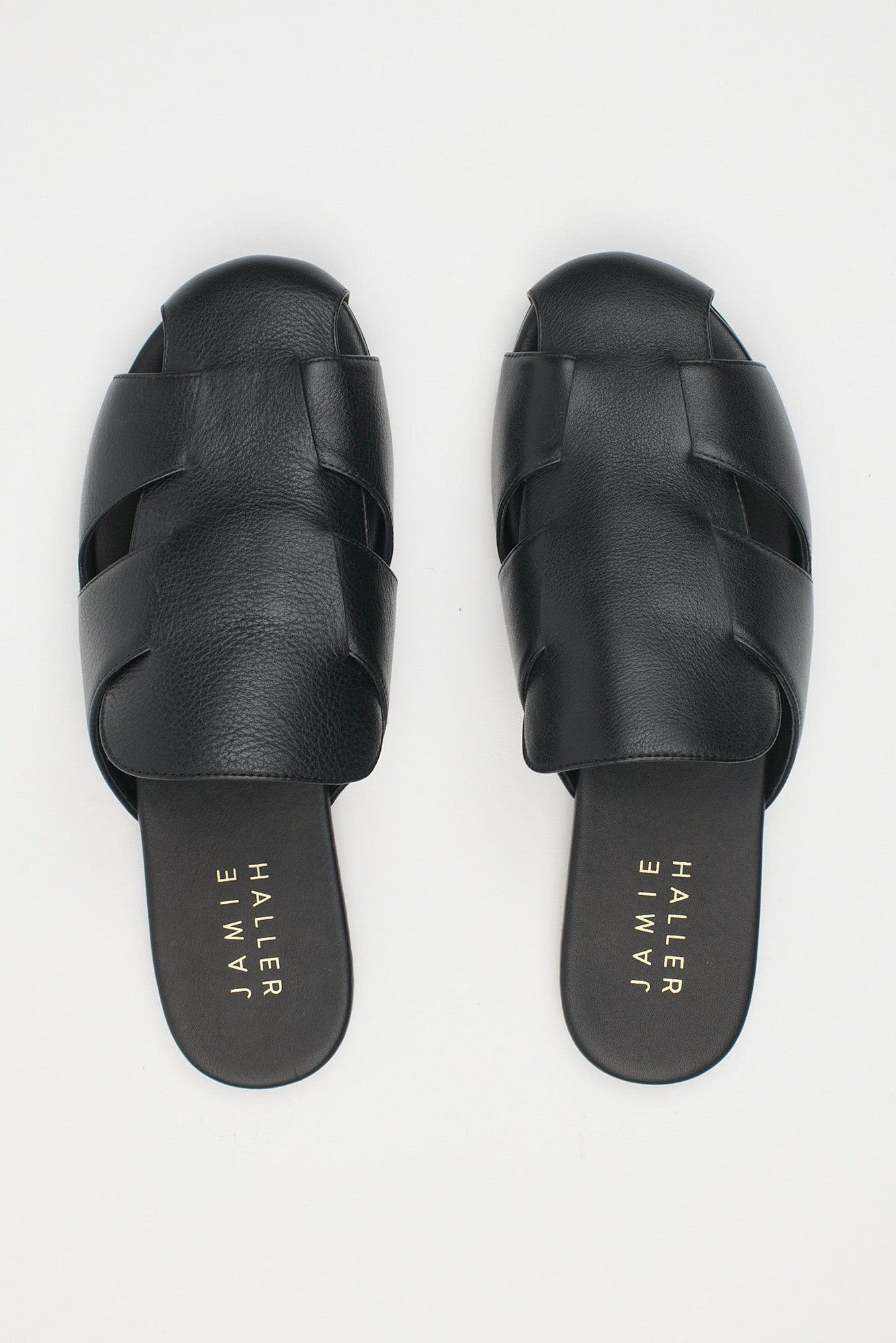 The Fisherman Slide in Black