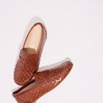 Jamie Haller x PW Woven Loafer in Brown - Jamie Haller