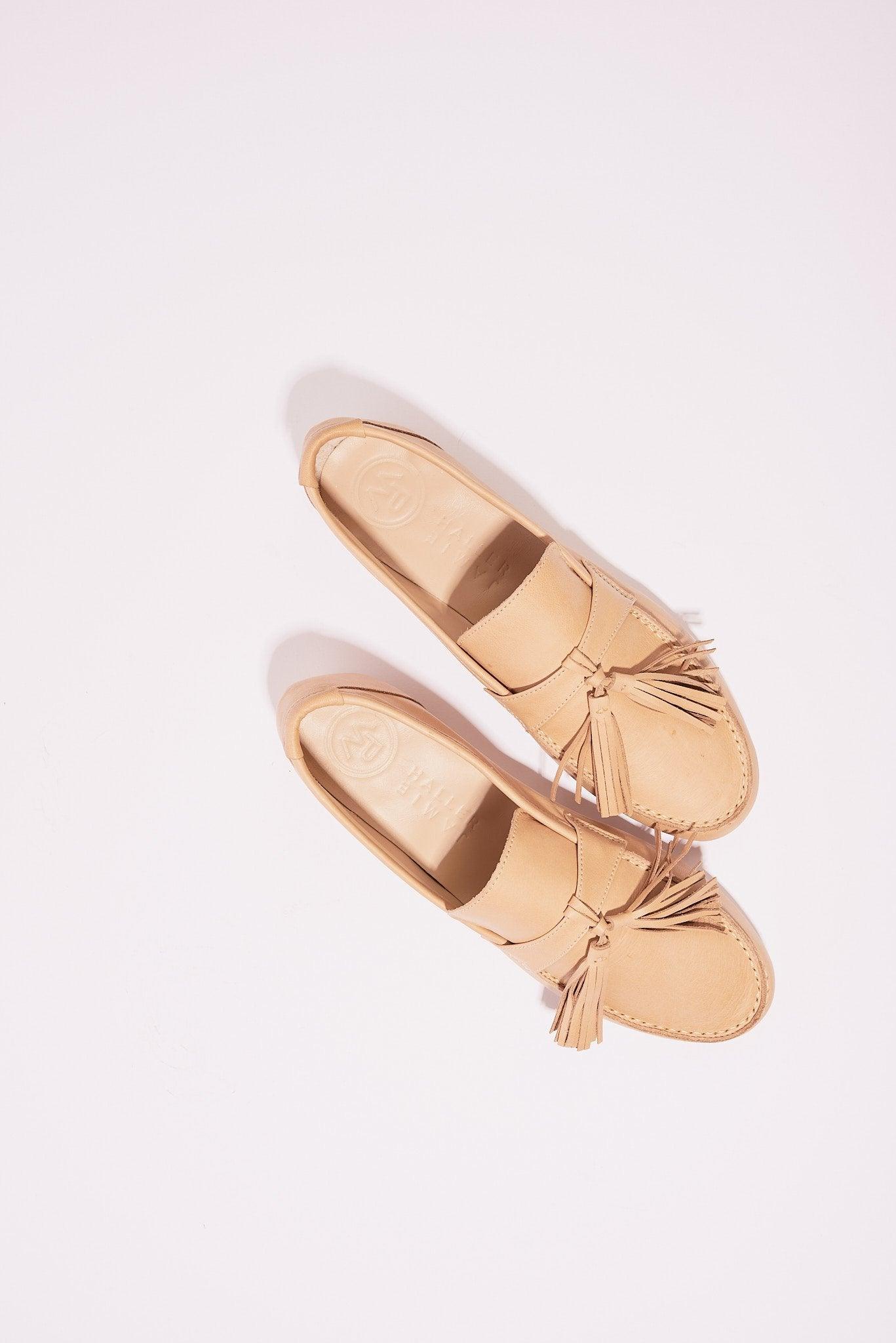 Jamie Haller x PW Tassel Loafer in Camel - Jamie Haller