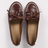 The Camp Loafer in Bright Burgundy