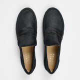The Penny Loafer in Ponyhair Black