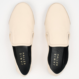 The Wushu Slipper in Latte