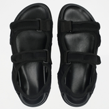 The Walking Sandal Sneaker in Black