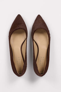 The Vamp Point in Ponyhair Burgundy