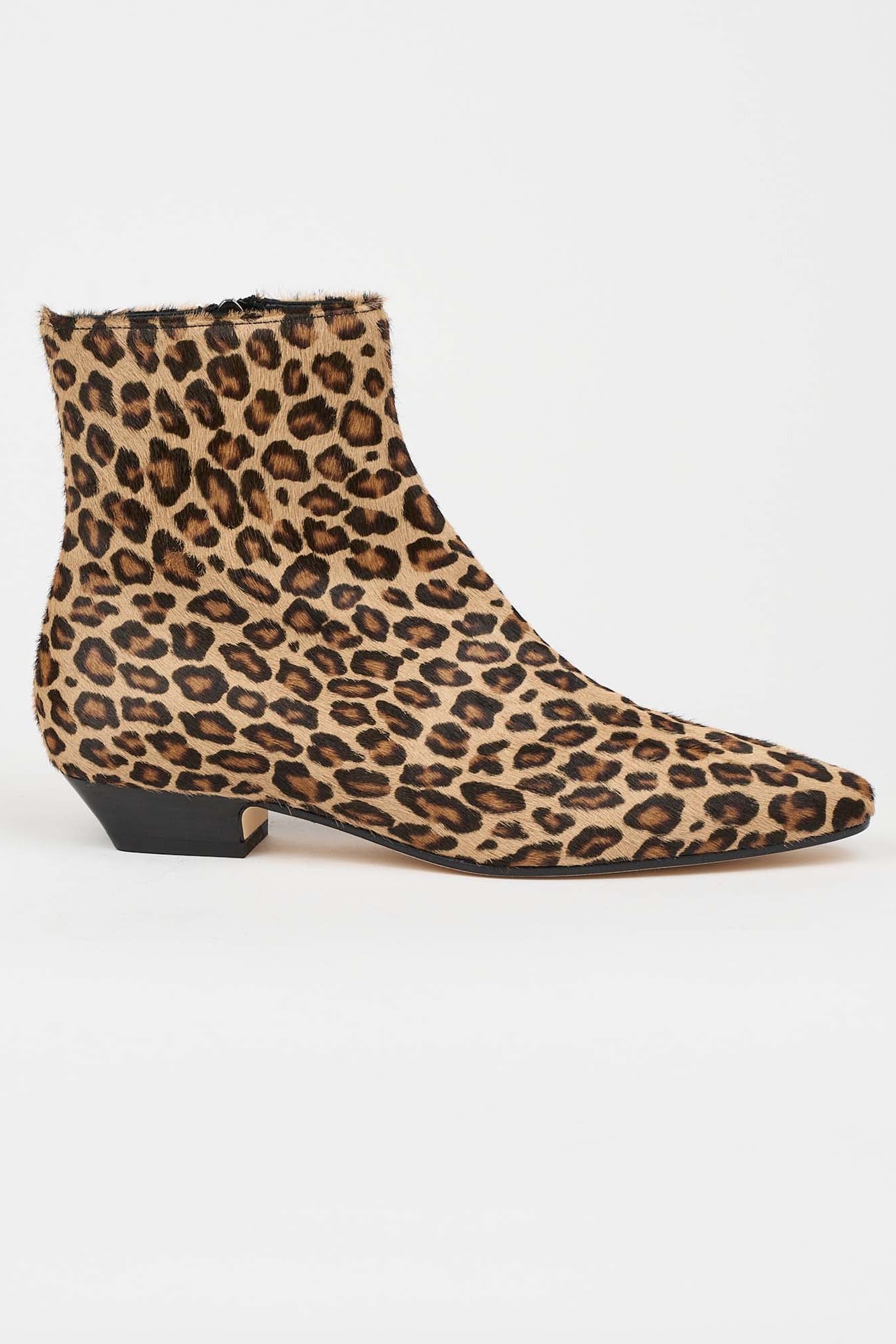 The Lennon Boot in Ponyhair Leopard