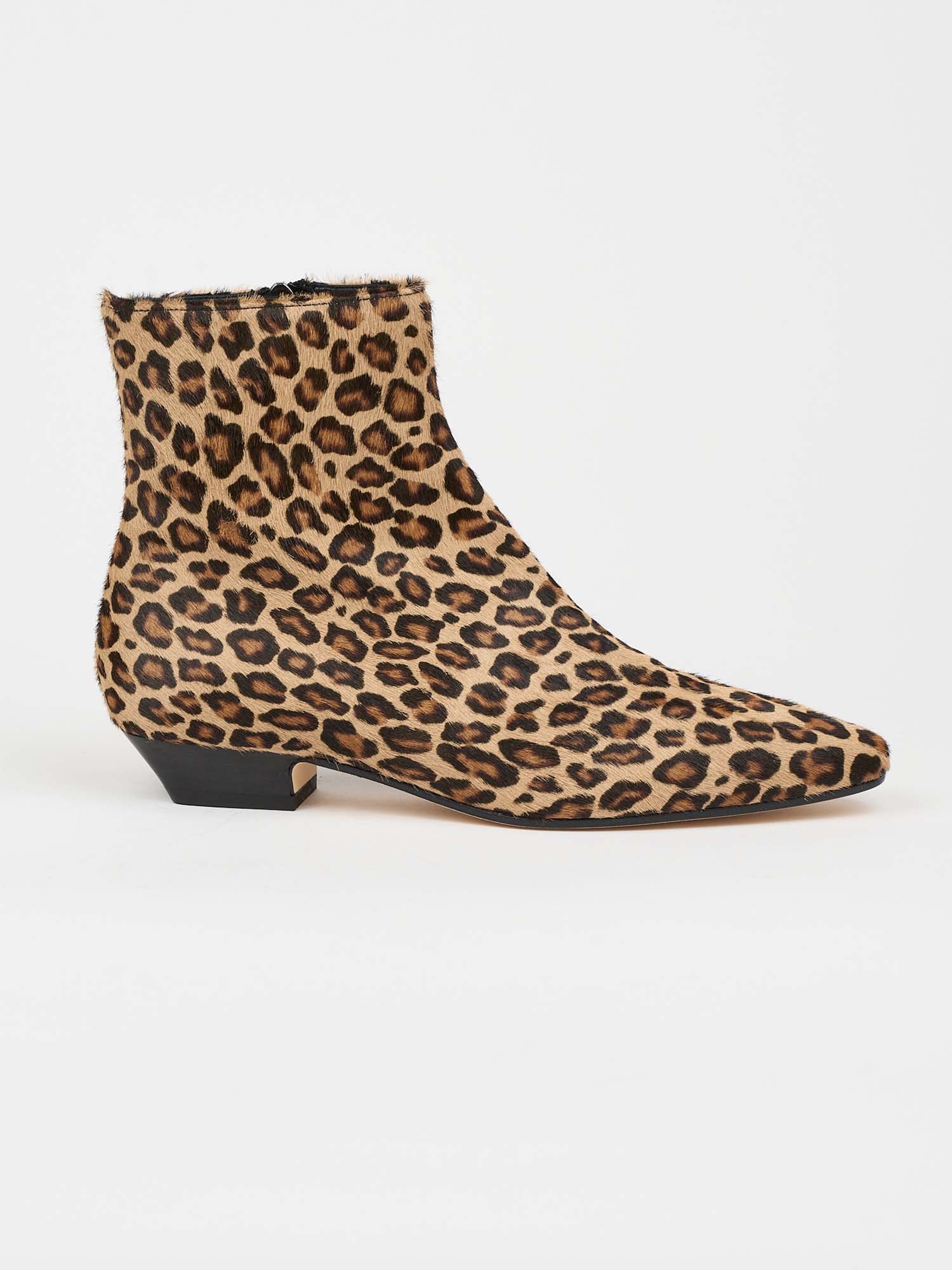 The Lennon Boot in Ponyhair Leopard