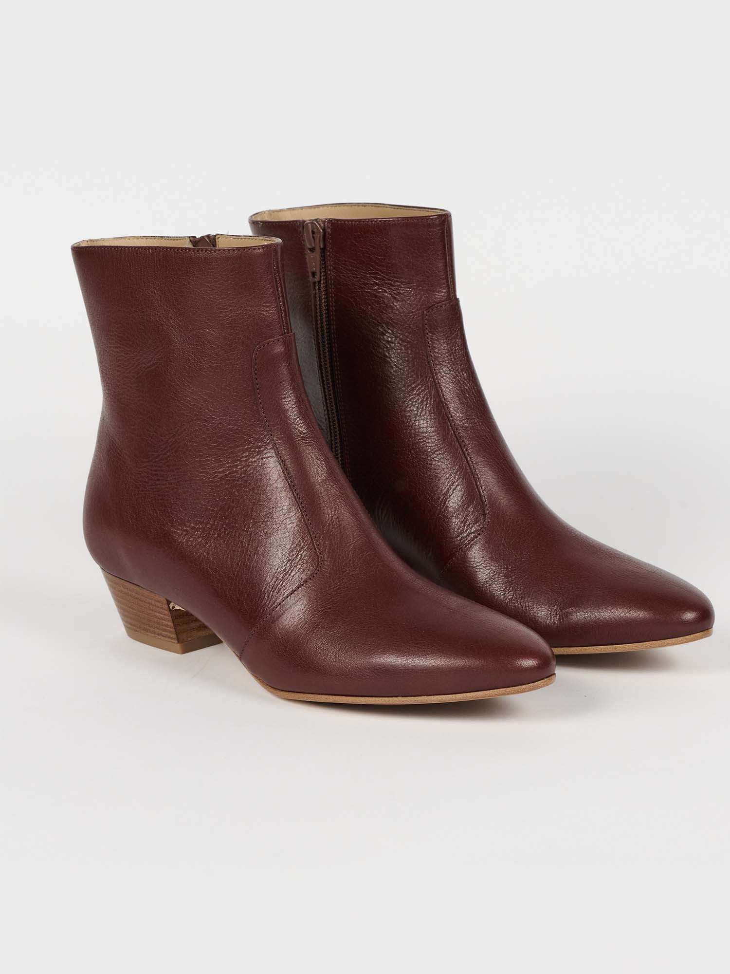 The Beatnik in Bright Burgundy