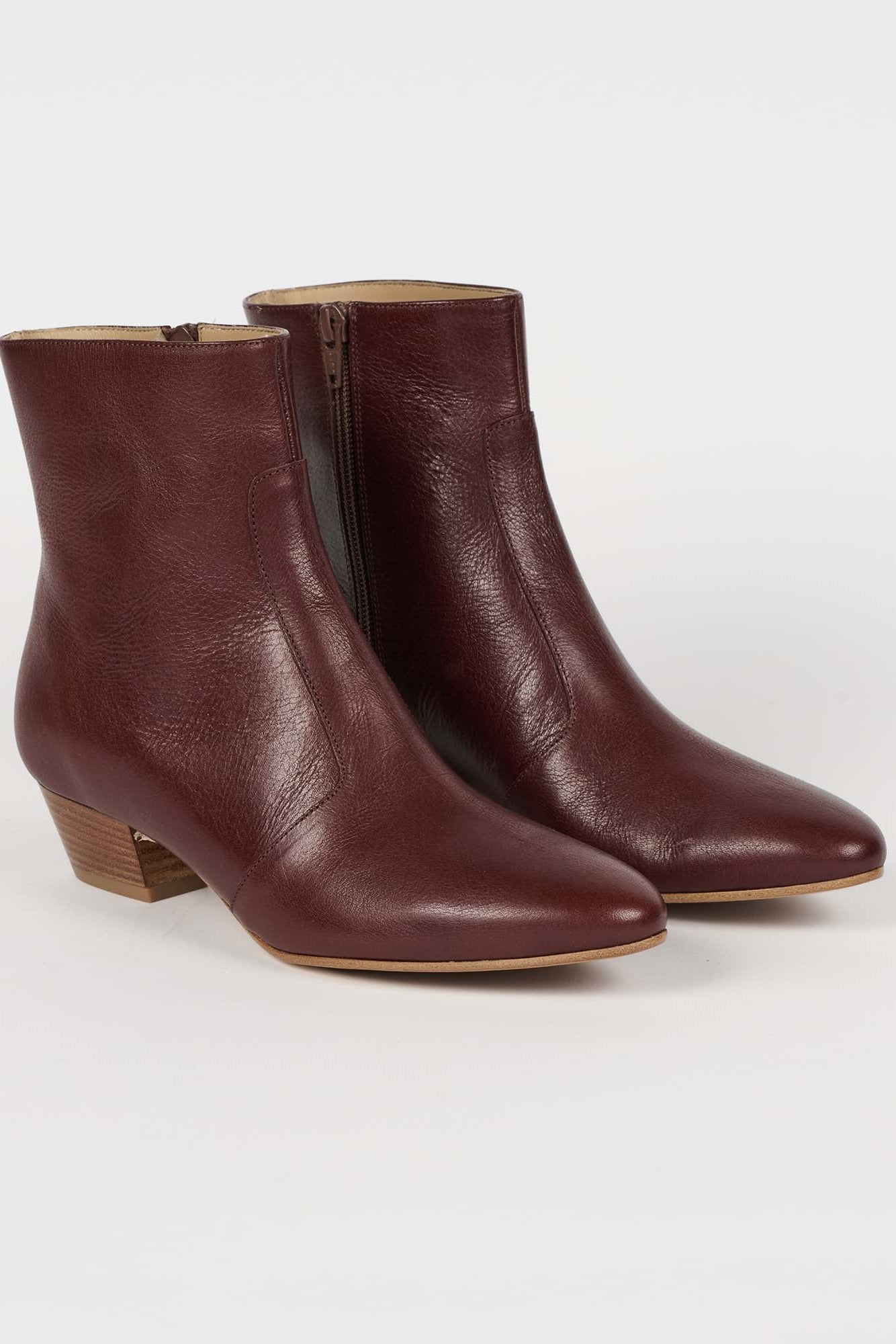 The Beatnik in Bright Burgundy